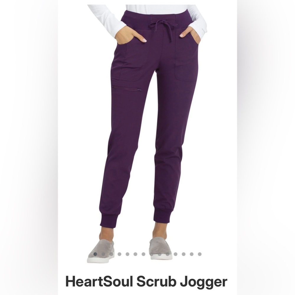 HeartSoul Deep Purple Jogger Pants MP ( see description)